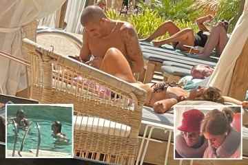 Maisie Smith und Max George knutschen im Pool für £1.000 pro NIGHT Mallorca Hotel