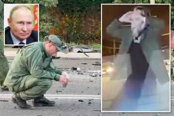 Putin-Kumpanen befürchten einen Putsch, nachdem die Tochter des Kriegsgurus „von abtrünnigen FSB-Agenten“ in die Luft gesprengt wurde