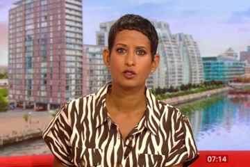 Naga Munchetty von BBC Breakfast schlägt zurück, nachdem sie als „nervigste Person“ gebrandmarkt wurde