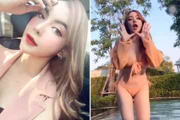 Der im Bikini gekleidete YouTuber „Nutty“ floh aus Thailand, nachdem er „Opfer von 47 Millionen Pfund geschoren“ hatte.