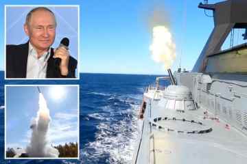 Putin überwacht Kriegsspiele, während China den größten Zerstörer in einer gemeinsamen Armada einsetzt