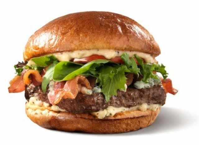 Wendy's Bacon und Blue Burger