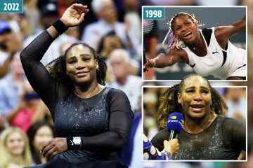 Serena Williams wurde nach dem letzten Spiel als „größte aller Zeiten“ gefeiert 