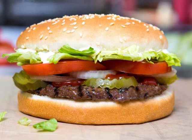 Burger King Whopper-Sandwich