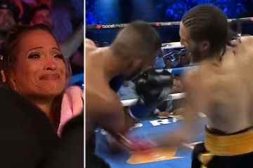 Sehen Sie, wie Muhammad Alis Enkel Walsh den sechsten Kampf mit brutalem KO gewinnt