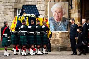Poignant moment Anne curtsies to beloved mum as Queen leaves Balmoral