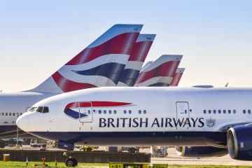 British Airways streicht während der Beerdigung der Queen 100 Flüge