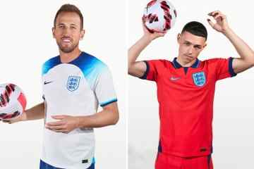 Englands WM-Trikot wurde versehentlich von Nike geleakt … aber die Fans sind nicht begeistert