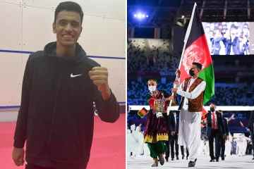 Farzad Mansouri ist ein afghanischer Olympiateilnehmer und Hoffnungsträger des Team GB, der vor den Taliban geflohen ist