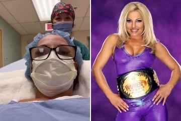 WWE-Star Trish Stratus hat eine Notfall-Blinddarmoperation, nachdem sie ins Krankenhaus gefahren ist 
