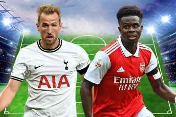 Arsenal und Spurs kombinierten XI vor dem Derby mit Saka und Kane, aber ohne Jesus