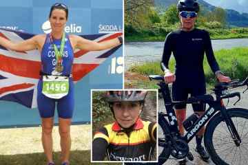 Britische Triathletin, 52, wurde getötet, weil sie das tat, was sie liebte, nachdem Fahrrad und Van kollidierten