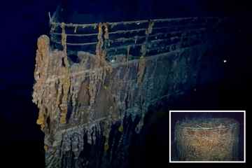 Das bisher klarste Filmmaterial des Titanic-Wracks zeigt Anker und Kessel auf dem Meeresboden