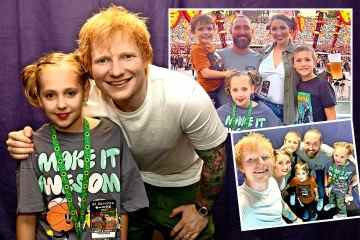 Mädchen, 8, steht vor einer schweren Behinderung, wenn sie 15 Jahre alt ist, bei Ed Sheeran