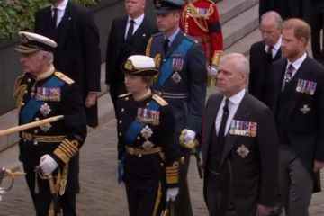 Neueste Updates, da Charles, Harry & William an der Beerdigung von Queen Elizabeth teilnehmen