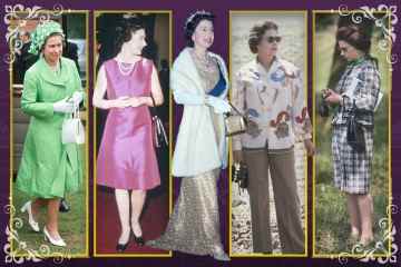 Her Majesty's most striking and iconic looks throughout her reign