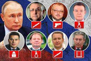 Erschreckende Hinweise deuten darauf hin, dass 7 russische Oligarchen von Putin ERMORDET wurden