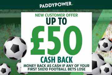 So erhalten Sie bis zu 50 £ als CASH zurück, wenn eine Ihrer ersten fünf Fußballwetten verliert!