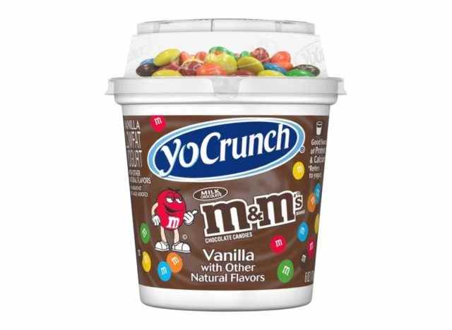 m&m yocrunch joghurt