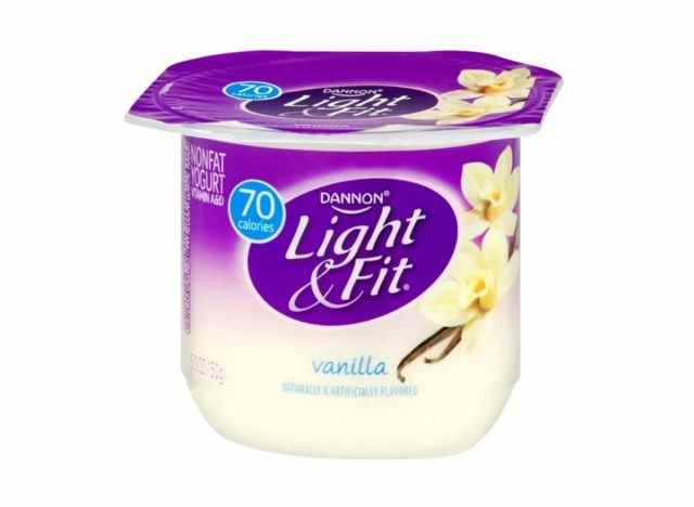 dannon light & fit Vanillejoghurt
