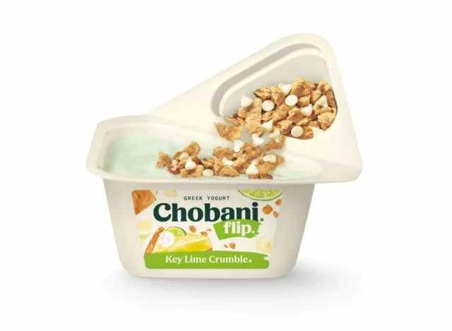 Chobani Flip fettarmer griechischer Joghurt Key Lime Crumble