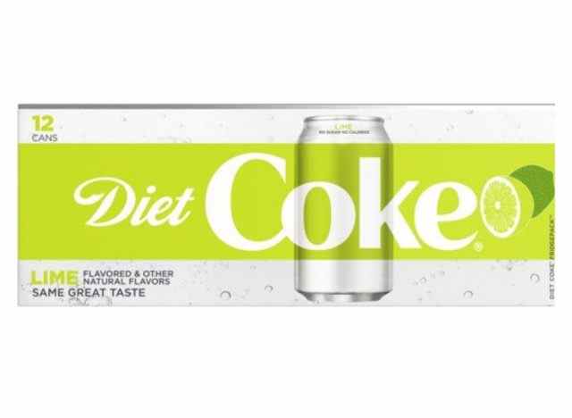 Diät-Cola Limette