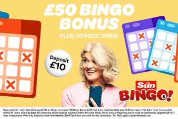 Melden Sie sich jetzt bei Sun Bingo an und Sie erhalten einen Bingo-Bonus von 50 £ und 50 Freispiele!