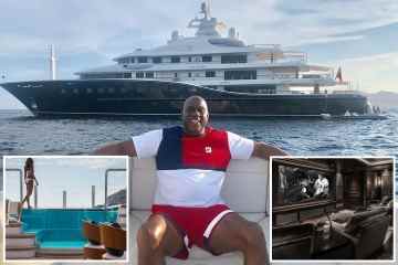 Machen Sie eine Tour auf Magic Johnsons atemberaubender 138-Millionen-Dollar-Yacht mit eigenem Nachtclub