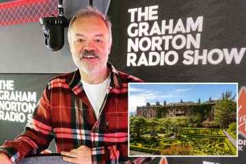 Graham Norton von Virgin Radio heiratet Partner in großer irischer Hochzeit