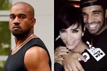 Kardashian-Fans sagen, Kanye beschuldige Kris des schockierenden NSFW-Verhaltens gegenüber Drake