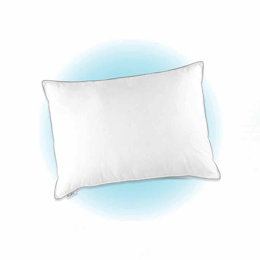 White FluffCo Down Alternative Pillow 
