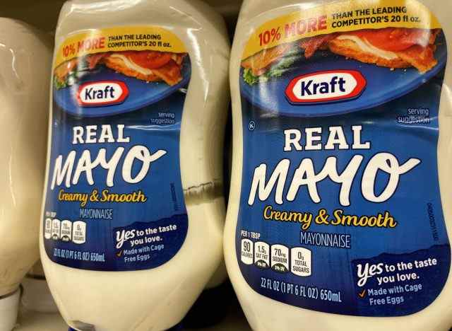 Kraft-Mayo-Flaschen