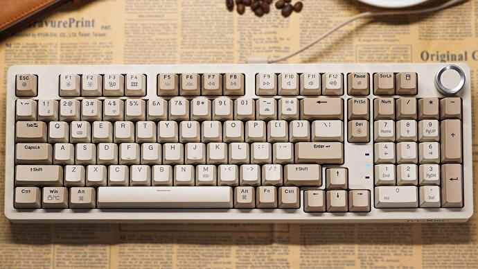 eine james donkey rs2 tastatur in retro farbe