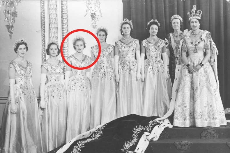 Queen Elizabeth II Krönung Maids of Honor