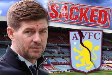 Gerrard wurde von Villa nach einem katastrophalen Lauf entlassen und verlässt den Verein im Kampf gegen den Abstieg