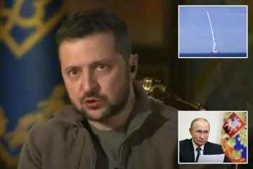 Der Westen sollte Russland angreifen, wenn Putin versucht, Kiew anzugreifen, warnt Zelensky