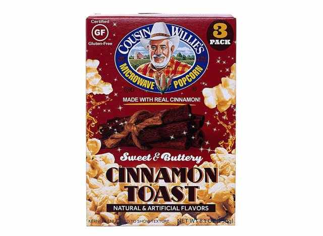Cousin Willies Cinnamon Toast Mikrowellen-Popcorn