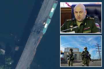 Putin plant, Cherson zu überschwemmen, während Bilder die Fluchtbrücke der russischen Armee zeigen