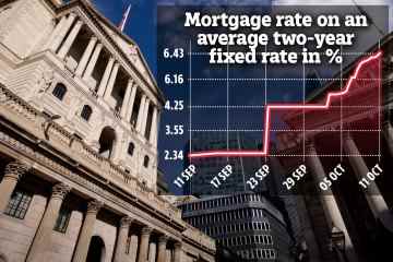 Die Hypothekenzinsen steigen und das Pfund und die Pensionsfonds fallen, als die BoE erneut eingreift