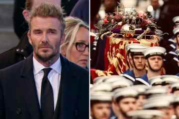 David Beckham zollt der „inspirierenden“ Queen emotional Tribut 