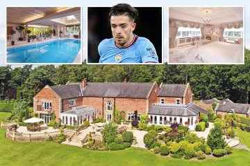 In Jack Grealishs neuer 6-Millionen-Pfund-Villa mit einem Garten, der größer ist als der Etihad