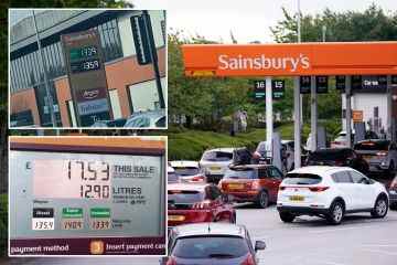 Sainsbury's verkauft fälschlicherweise Kraftstoff 44 Pence billiger als der nationale Durchschnitt in Preispanne