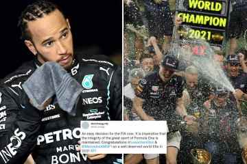 Hamilton gratulierte zum „Gewinn“ des Titels 2021 nach dem Verstoß gegen die Kostenobergrenze von Red Bull