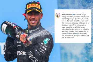 Hamilton lobt das Mercedes-Team, nachdem er dem US-GP-Sieg quälend nahe gekommen ist