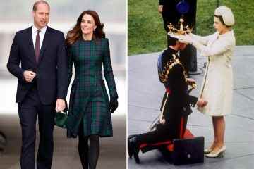 Wills & Kate haben keine Pläne für eine Zeremonie, um zum Prinzen und zur Prinzessin von Wales gekrönt zu werden