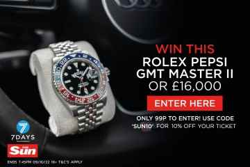 Gewinnen Sie eine unglaubliche Rolex oder eine Alternative im Wert von 16.000 £ ab nur 89 Pence mit einem speziellen Rabattcode