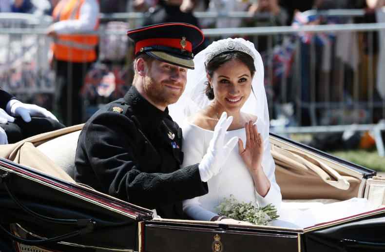 Hochzeitstag von Prinz Harry und Meghan Markle