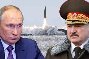 Russland könnte Atomwaffen starten, indem es Weißrussland als Deckung nutzt, warnt Putin