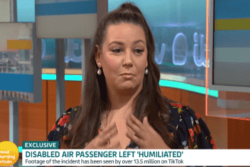 GMB-Zuschauer kritisieren die „schändliche“ Reaktion der Fluggesellschaft auf behinderte Passagiere