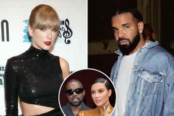 Taylor Swift verbündet sich mit Drake für einen Diss-Track, der auf Kanye und Kim K zielt